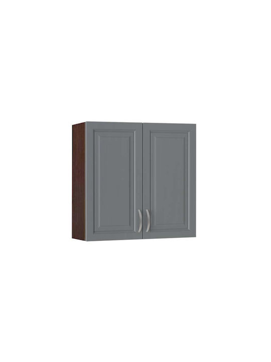 Cabinet Wall White/Mocha 80x30x72pcs