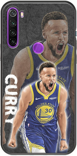 Nba Stars - Stephen Curry Задна корица Силикон Многоцветен (Redmi Note 8 2021)