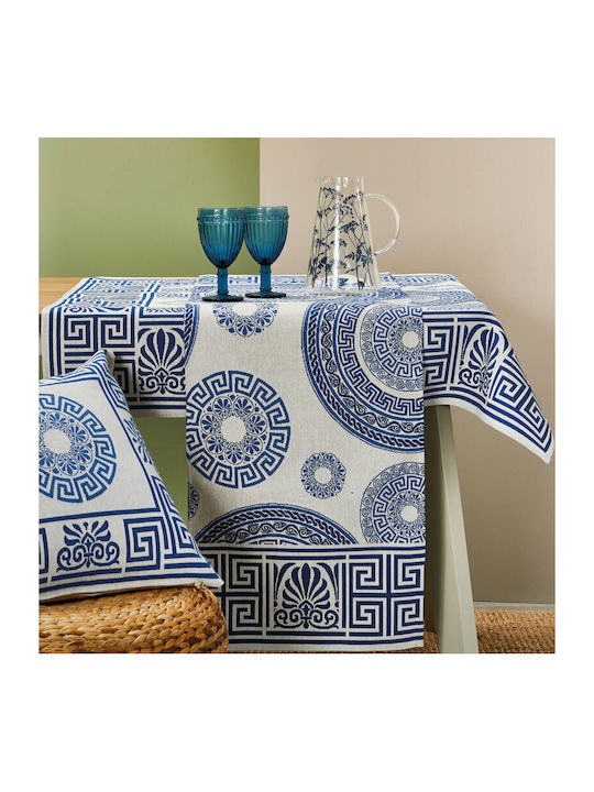 Whitegg Tablecloth Blue 140x260cm