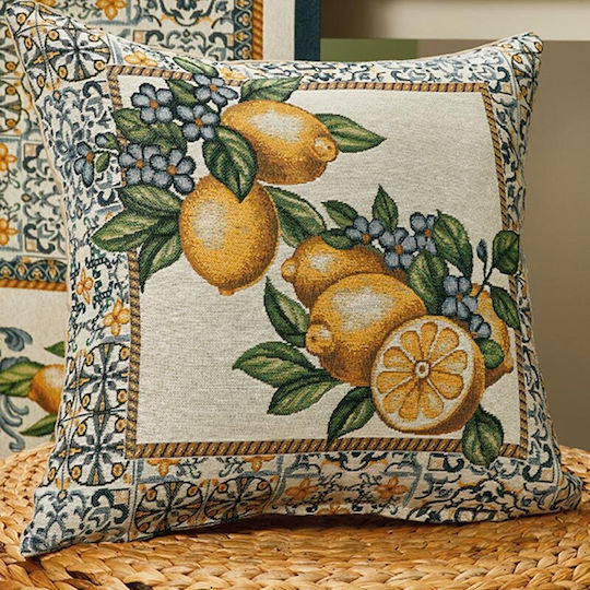 Whitegg Whitegg Blue Decorative Pillow Case 45x45cm