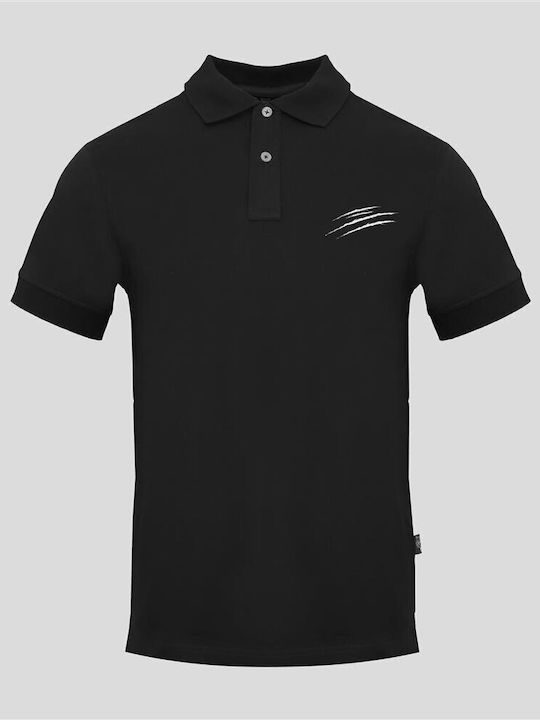 Plein Sport Herren Kurzarmshirt Polo Schwarz