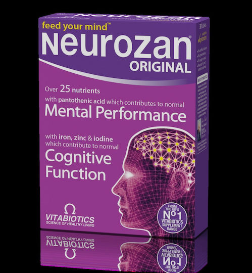 Vitabiotics Neurozan® Original Συμπλήρωμα για την Μνήμη & τη Συγκέντρωση 30 ταμπλέτες