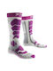 X-Socks Γυναικείες Κάλτσες Σκι & Snowboard Μωβ 1 Ζεύγος