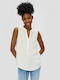 S.Oliver Women's Blouse Sleeveless White