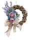 Ambalaz Crăciun Decorativ Coroană de flori cu Diametru 28cm.