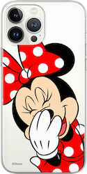 Carcasă Apple Iphone 15 Pro Minnie 006 Disney partial Print Transparent Carcasă Apple Iphone 15 Pro Minnie 006 Disney partial Print Transparent