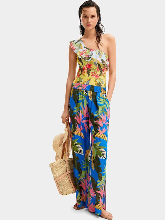 Desigual Damen Stoff Hose
