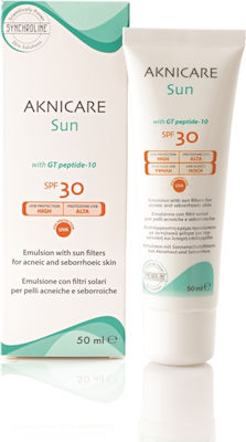 Synchroline Aknicare Sun Sunscreen Cream Face SPF30 50ml