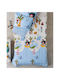 Kentia Set Kids Duvet Cover Single with Pillowcase Ciel- Blue- Green- Beige- Red 160x240cm