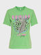 Only Women's T-shirt Green