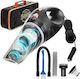 Thisworx Twc01 Car Handheld Vacuum Dry Vacuuming with Power 110W & Car Socket Cable 12V