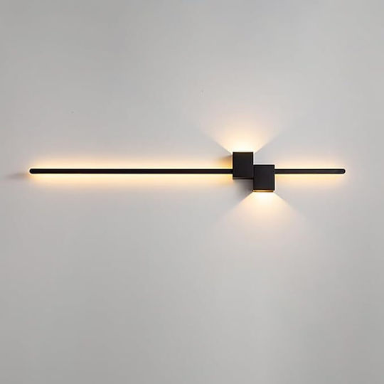 ForHome Modern Black Wall Lamp 80cm