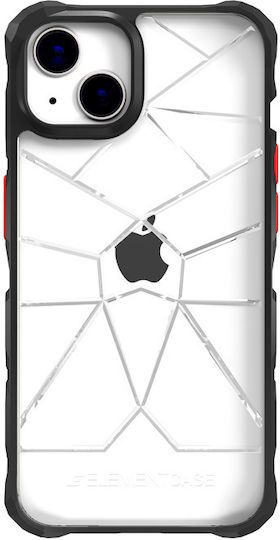 Element Special Ops X5 Umschlag Rückseite Transparent (iPhone 14)