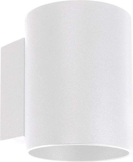 Ideus Leuchte Wand mit Fassung G9 Weiß 10cm