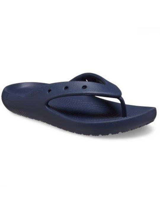 Crocs Classic Frauen Flip Flops in Blau Farbe