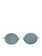 Eyepetizer William Unisex Γυαλιά Ηλίου με Ασημί Μεταλλικό Σκελετό και Μπλε Φακό WILLIAM C.1-39