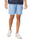 Superdry Linen Men's Shorts Blue