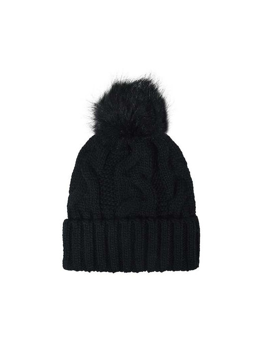 Stamion Kids Beanie Knitted Black