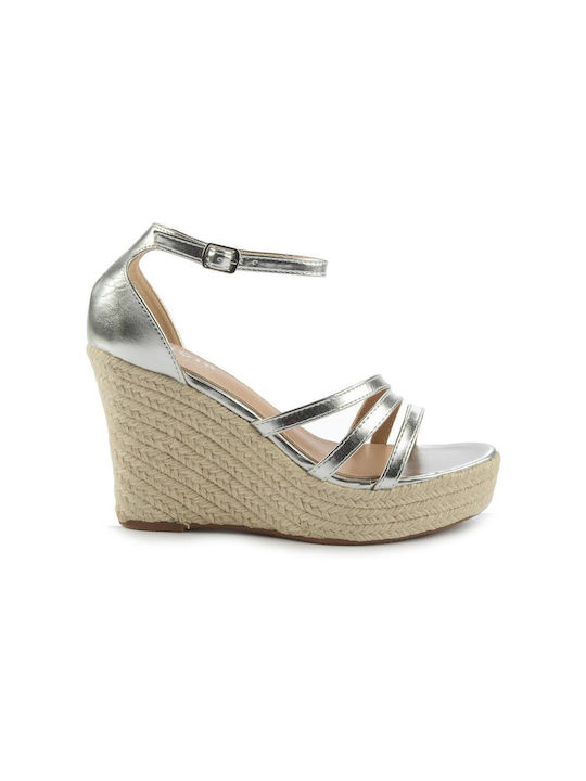 Platform Closed Heel Fshoes H8/373.17 Fshoes Silver