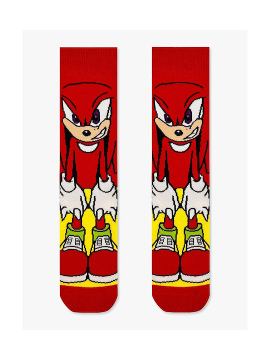 Nodo Cotton Sock Designs Red Guy