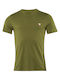 Guess Herren T-Shirt Kurzarm Khaki