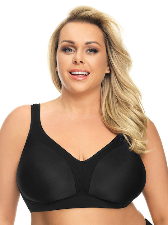 Gorsenia Anya K422 -> Anya K422 Black Sutien Sport fără balene