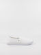 Stoff Damen Slip-Ons Weiß