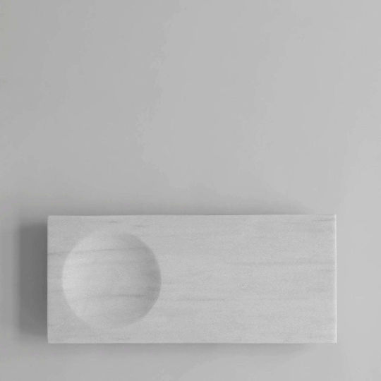 101 Copenhagen Διακοσμητικός Δίσκος Marmor Rechteckig 45x20x6cm 1Stück