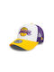 Neue Era Erwachsene 9forty Nba Los Angeles Lakers Trucker Cap Weiß Gelb 60503489 Neue Era