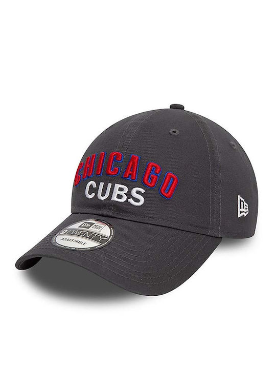 New Era Adult Mlb Wordmark 9twenty Chicago Cubs Cap Carbon 60503517 New Era