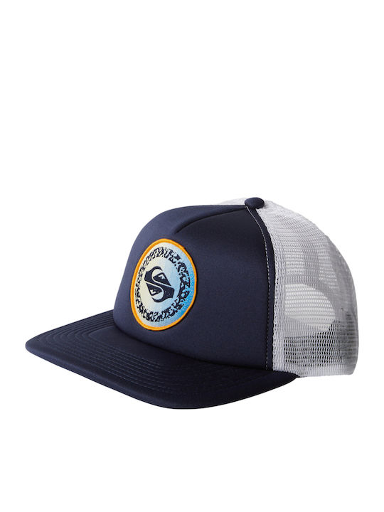Quiksilver Παιδικό Καπέλο Jockey Υφασμάτινο Slab Scratch Navy Μπλε