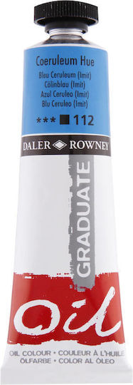 Daler Rowney Λαδομπογιά 112 Coeruleum Hue Oil Colour 38ml