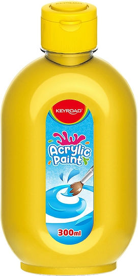 Keyroad Acrylic Paint Set Yellow 300ml 1pcs