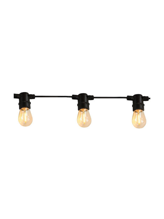 Polux Waterproof Garland Lights LED 6.2m with 10 Lamps