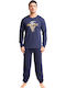 Nina Club Men's Summer Pajamas Set Blue