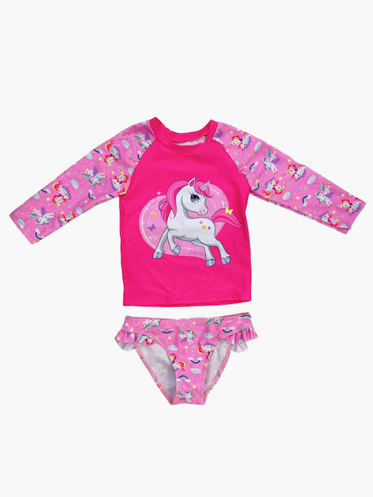 Pink Baby Kinder Badebekleidung Bademoden-Set FOX