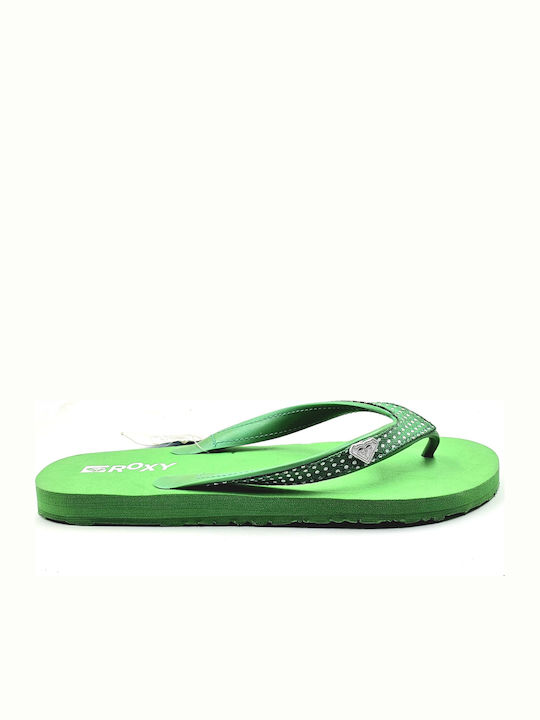 Doty Women's Flip Flops in Green Color