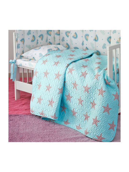 Melinen Star Boy Pătură pentru bebeluși Bumbac Multicolour 110x160cm