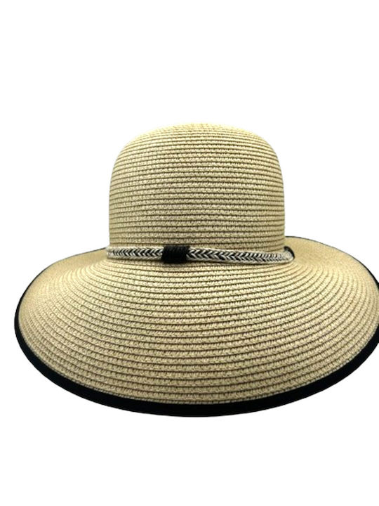 Verde Fabric Women's Hat Beige