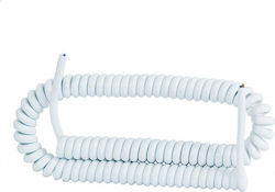 Netzkabel mit Durchmesser 3x1mm² in Weiß Farbe ...