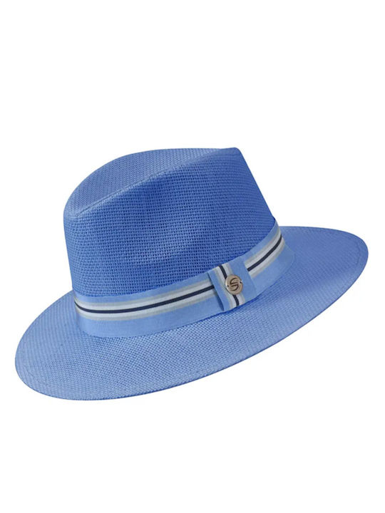 Stamion Men's Fedora Light Blue