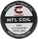 Coilology MTL Coil Draht für D.I.Y. E-Zigaretten 10Stück
