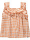 Babyface Top Plaid Salmon