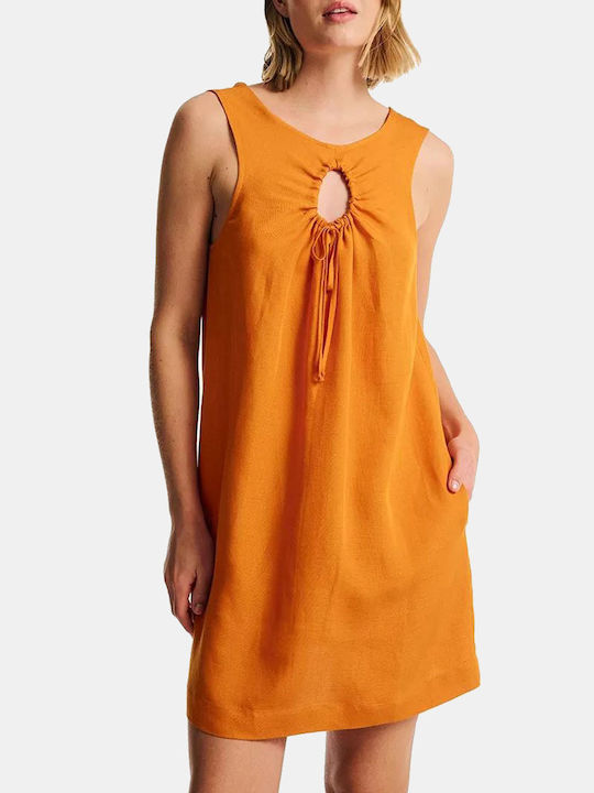 Forel Mini Dress Orange