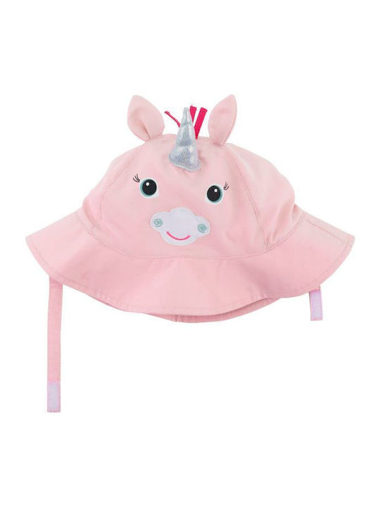 Zoocchini Παιδικό Καπέλο Bucket Υφασμάτινο Αντηλιακό Alicorn Ροζ