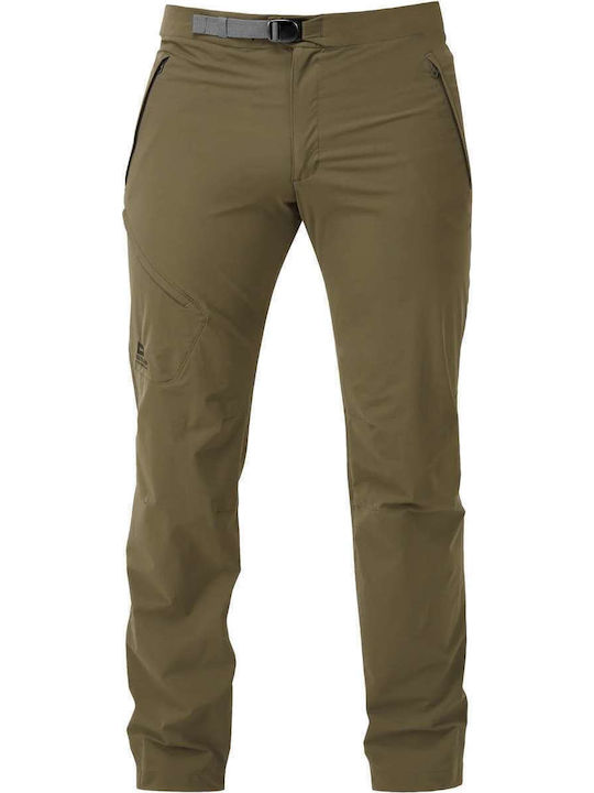 Mountain Equipment Ανδρικό Μακρύ Παντελόνι Πεζοπορίας Χακί