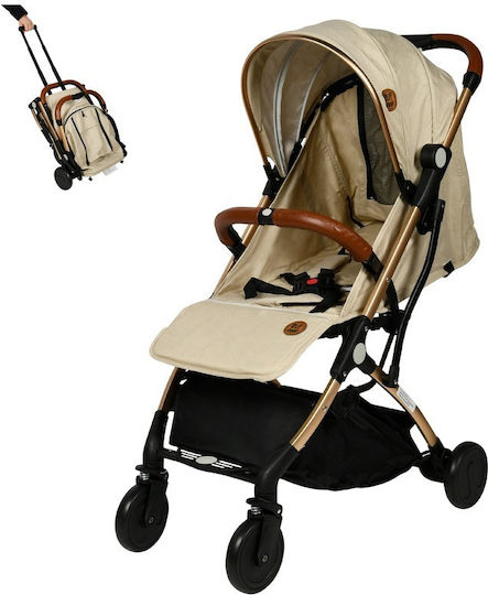 Buf Boof S-16 Kinderwagen Geeignet für Neugeborene Beige