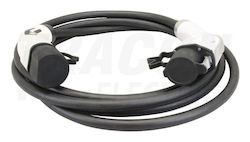 Tracon Electric Dreiphasiges Ladekabel für Elektroautos Typ 2 - Typ 2 Tracon Electric Dreiphasiges Ladekabel für Elektroautos Typ 2 - Typ 2