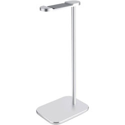 Edman Square Headphone Stand Aluminium Silver Edman Square Headphone Stand Aluminium Silver