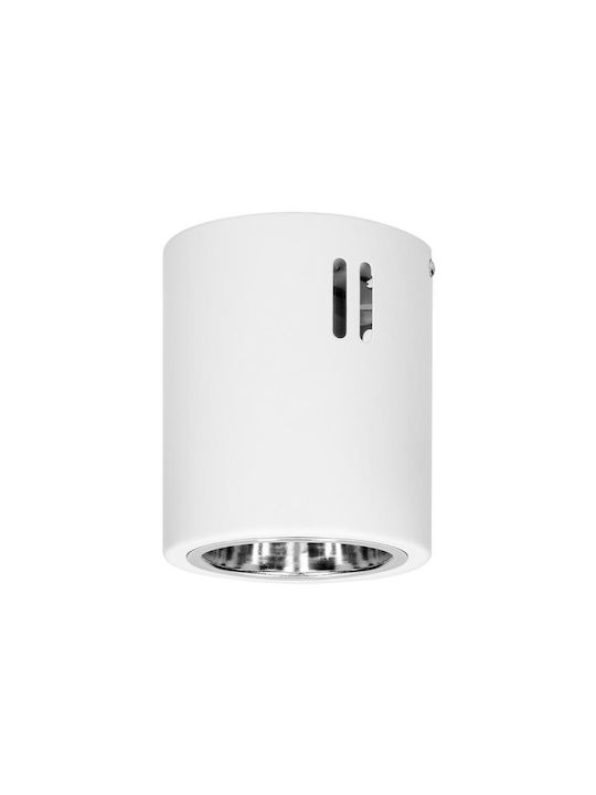 Adviti Single Spot with Socket E27 in White Color
